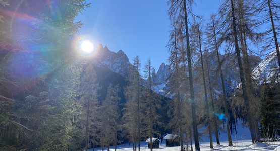 Sextener Dolomiten Schnee Schneeschuhwandern Italien Südtirol | © Haschka, Huber, Gatterer