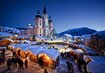 Adventmarkt, Kirche, Winter, Schnee, Berg | © © TV Hochsteiermark _Fred Lindmoser_Mariazell Advent Blaue Stunde Oesterreich Werbung