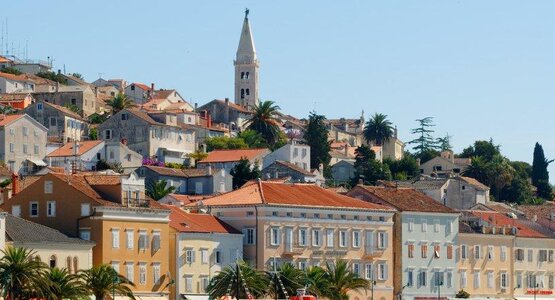 Mali Losinj Istrien Kroatien Bucht Häuser Stadt Ort Meer  | © tz-malilosinj